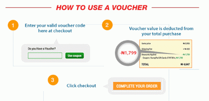 to use voucher 1