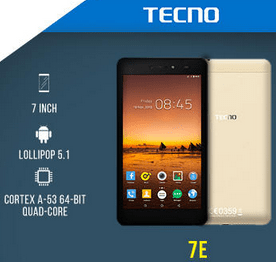 Tecno 7E tablet