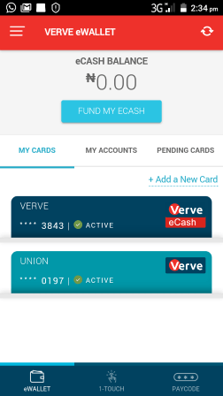 Verve Paycode 4