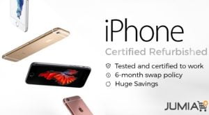 Certified Refurbished iPhones Now Available on Jumia