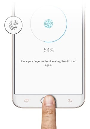 SamsungGalaxy j7 fingerprint