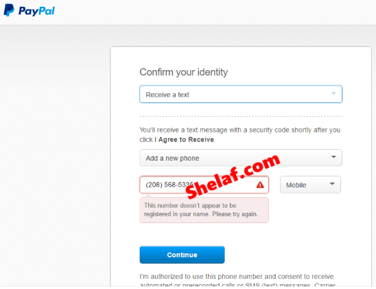 usa paypal identity confirmation