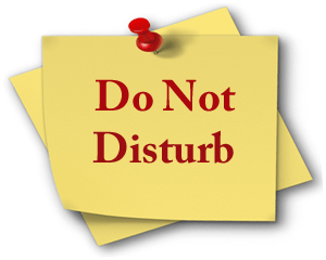 do-not-disturb