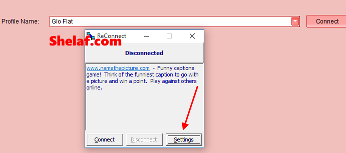 reconnect software for stable connection