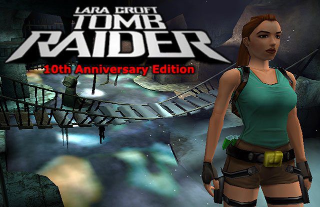 tomb raider 10th anniversary edition PSP game