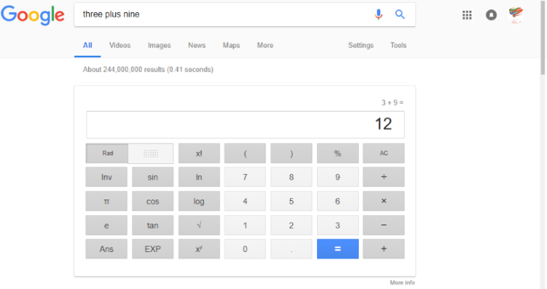 Google-calculator