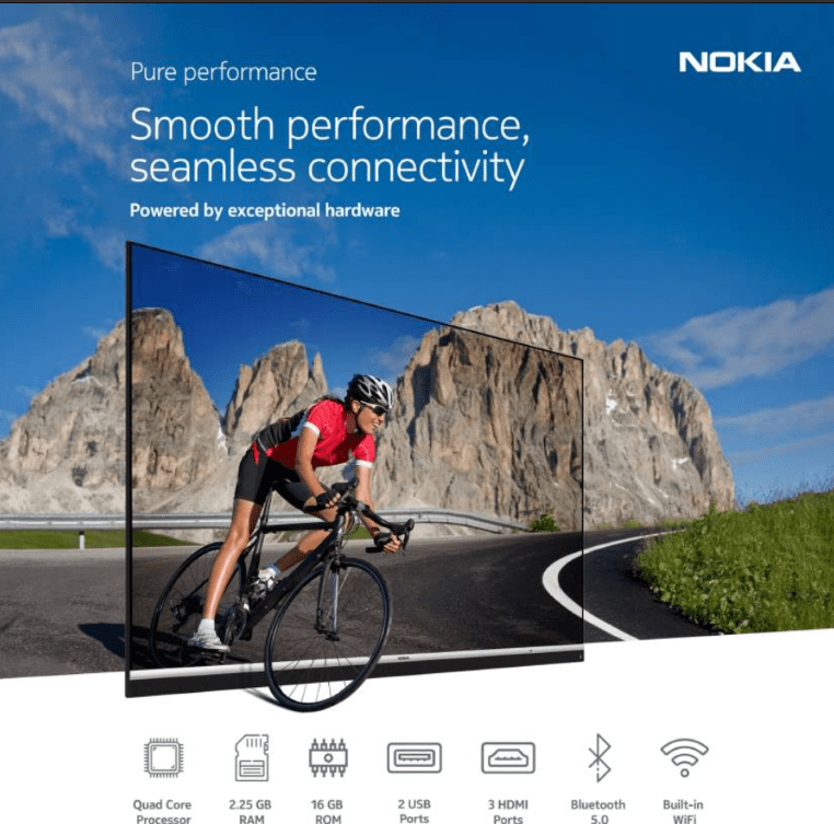 Nokia brand smart tv