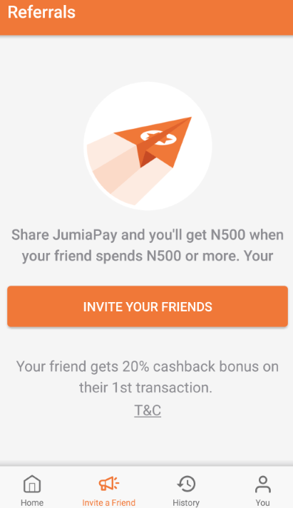 jumiapay referral bonus