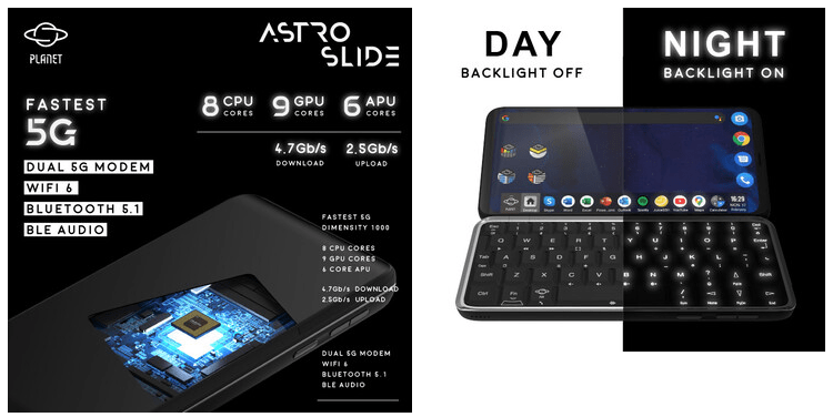 Astro slide 5G