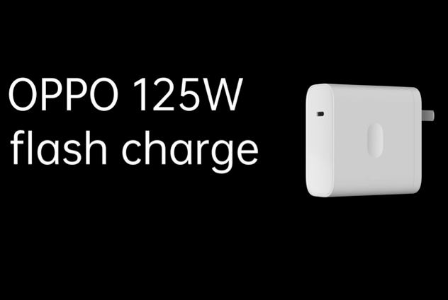OPPO 125w flash charge faster charging in the 5G era