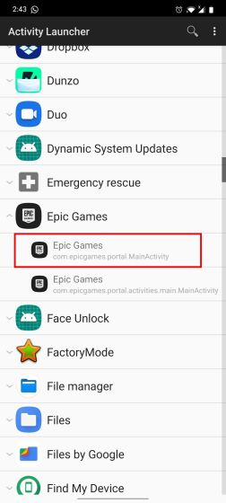 fix epic game not install issues with activity launcher