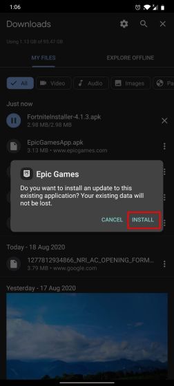 fortnite mobile