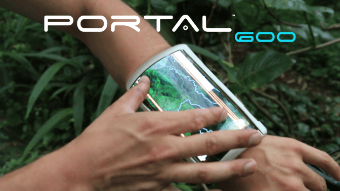 Arubixs Portal 600 Flexible Smartphone GPS in Jungle