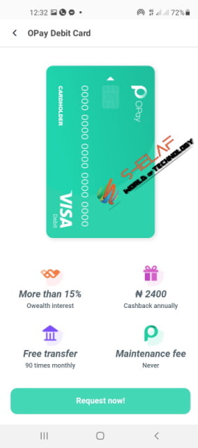 Opay Debit Card is Now Available, Here is How to Get your Payment Card ...