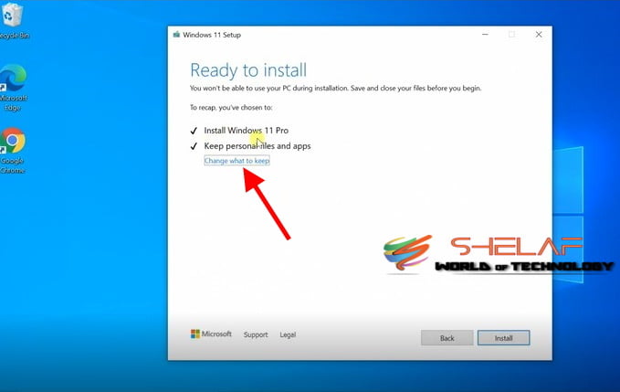 Windows 11 ready to install