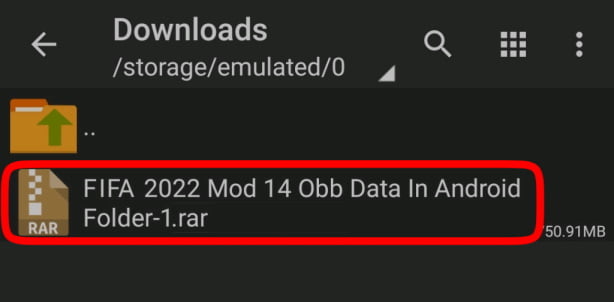 fifa 22 apk obb data download for android