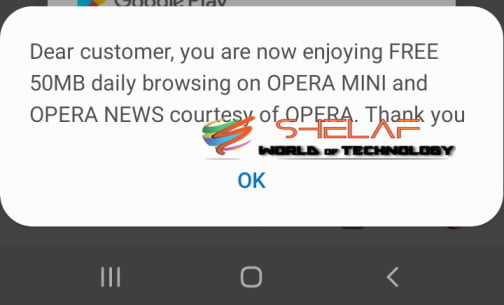 Unlimited free browsing with opera free data