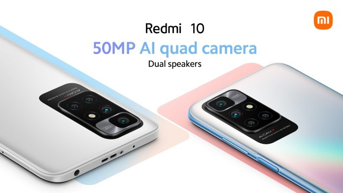 Redmi 10 50MP main camera