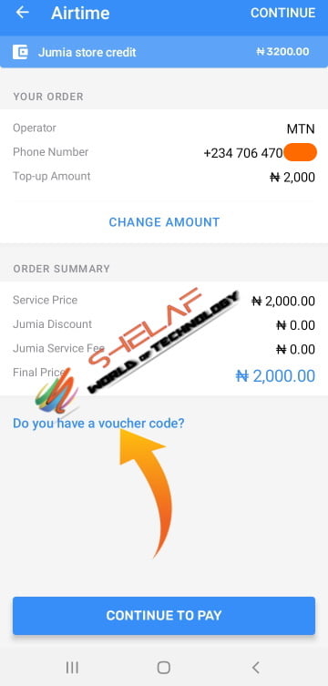 how to input voucher code on jumiapay