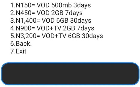 GloTV Data Plans