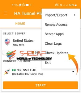 HA Tunnel Plus Check Update Option