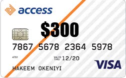 Access Bank White ATM Cards