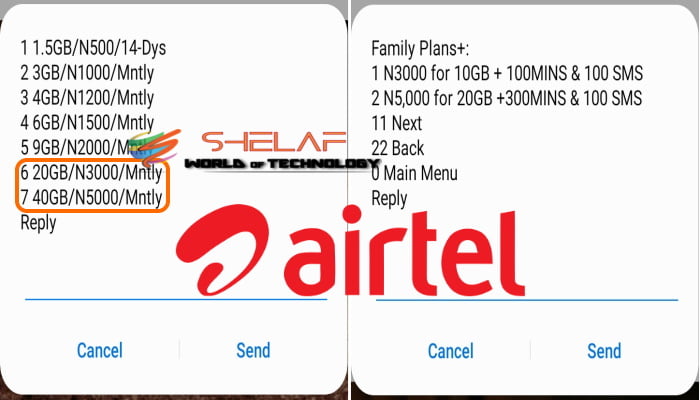 Airtel Data Offer and Call Minutes Bonus