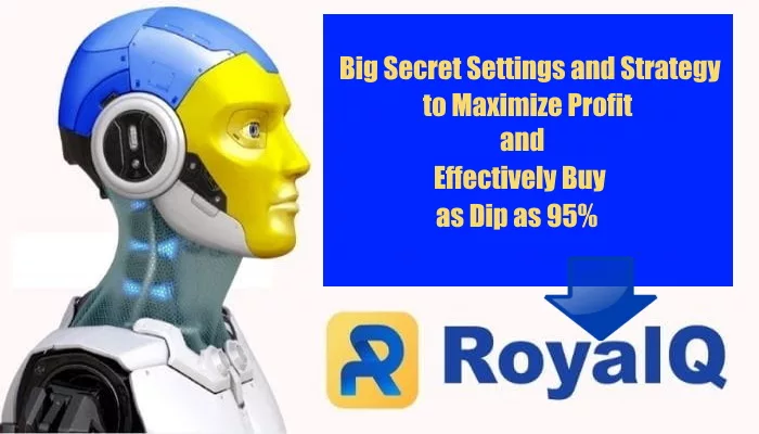 Royal Q Trading Bot Big Secret Settings and Strategy