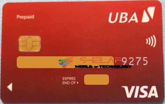 Withdraw Money from PayPal to a UBA Prepaid Card