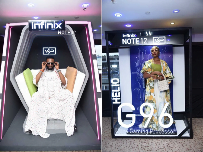  Infinix note 12 vip and Note G96