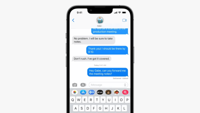 iOS 16 Messages