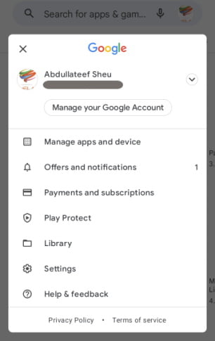 Google Play Store App