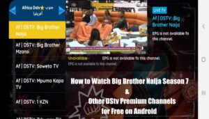 watch big brother naija season 7 on android devices
