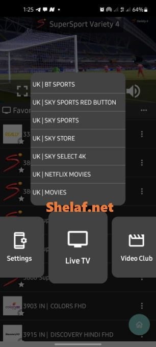 Watch LIVE TV with IPTV Stalker Player