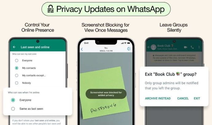 whatsapp 3 new features