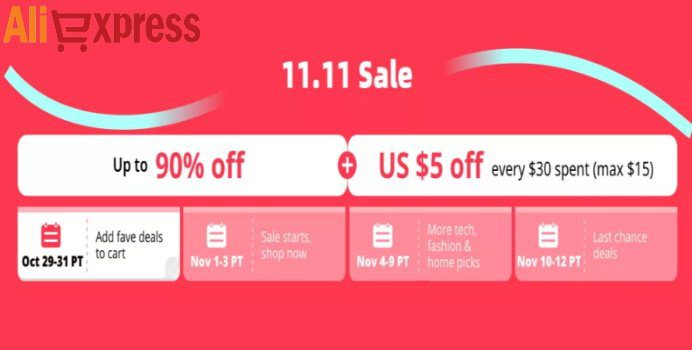 AliExpress 11.11 Sale