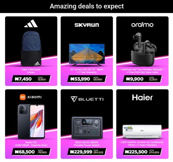 Amazing deals for jumia black friday