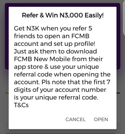  FCMB Referral Bous