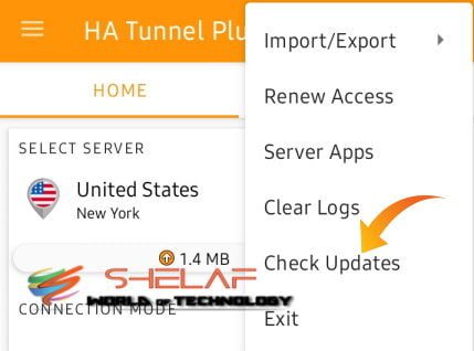 Free Browsing HA tunnel plus check server updates