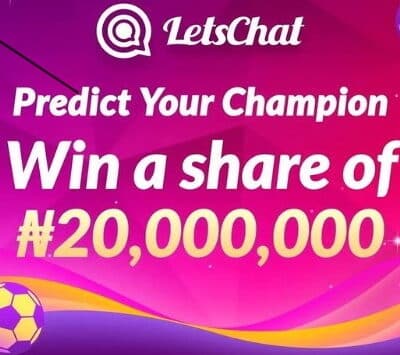 Predict and Win Free Airtime on Letschat App