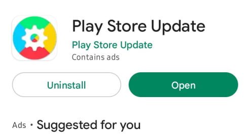 Play Store update