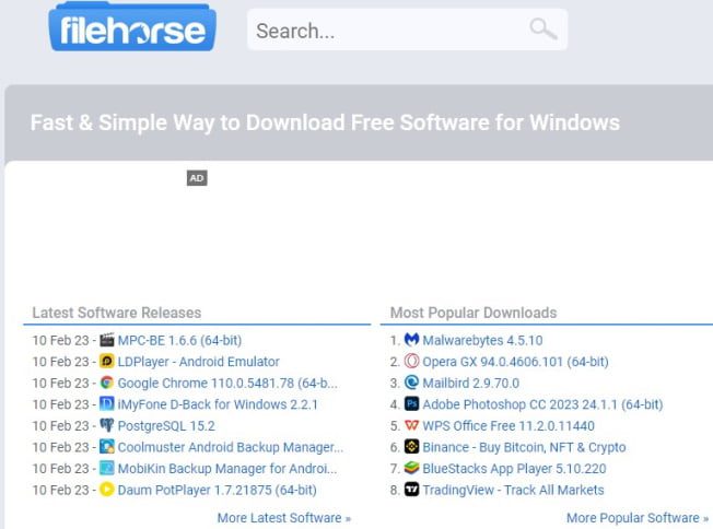 filehorse cracked software download site