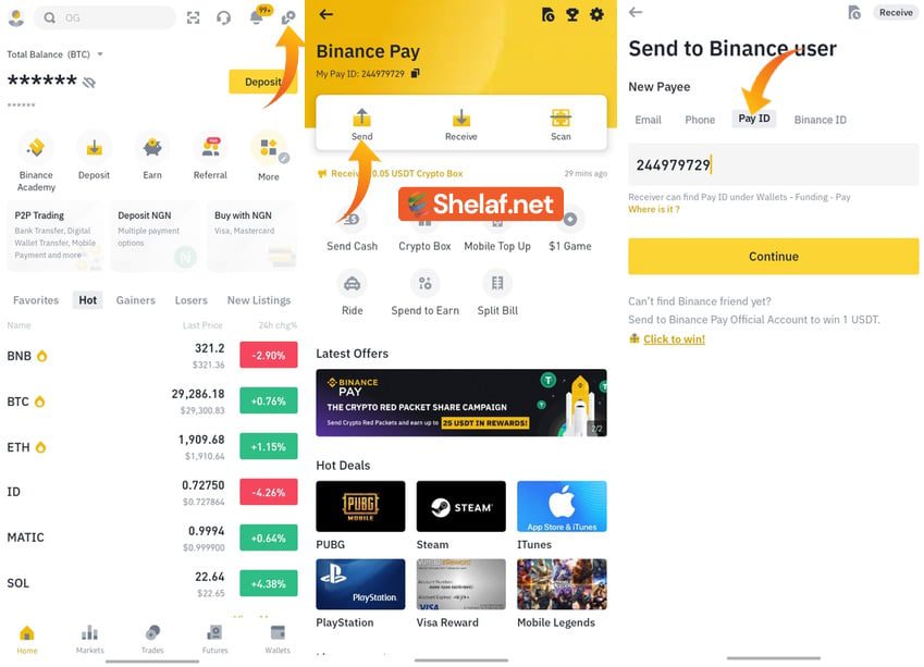 How to participate in the Binance Pay promotion