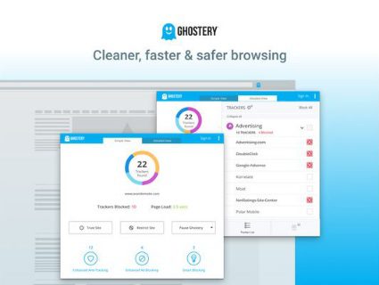 Ghostery ad blocking