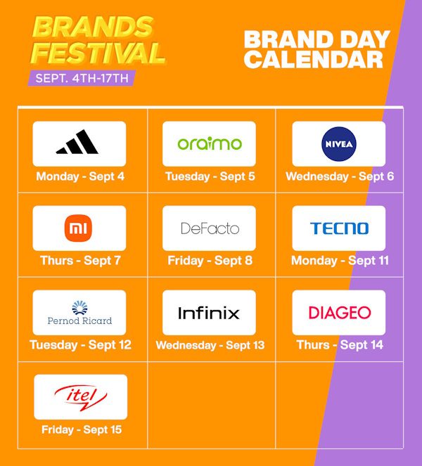 genuine products on jumia brands festival