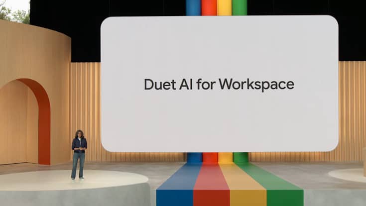 Google Docs with Google Duet AI