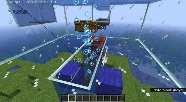 Minecraft fish farm