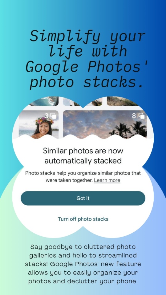 Google Photos Photo Stacks