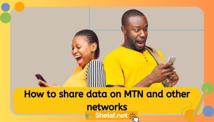 how to share data on mtn
