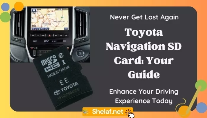 Toyota Navigation SD Card